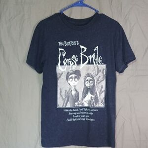 Hybrid Apparel Dark Blue Corpse Bride T-Shirt